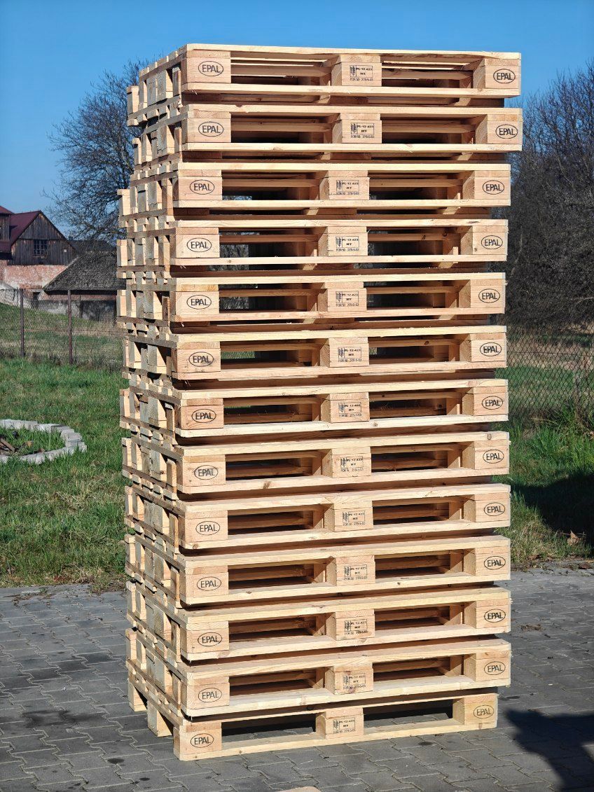 Europaleta drewniana Euro EPAL nowa 1200x800x144mm IPPC - obrazek 5